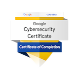 Google Cybersecurity Certificate of Completion